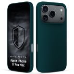 Etui silikonowe na Apple iPhone 17 Pro Max/ 18 Pro Max - 3mk HARDY® Mellow Case™ Green