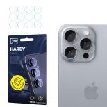 Szkło na obiektyw aparatu do Apple iPhone 16 Pro Max - 3mk HARDY® Fusion Lens Protection™