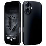 Etui silikonowe z MagSafe na Apple iPhone 17 - 3mk HARDY® Mellow MagCase™ Black