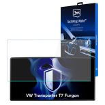 Matowa folia ochronna na ekran nawigacji do VW Transporter T7 Furgon (2024 - ) - 3mk TechWrap Matte™ Center Display