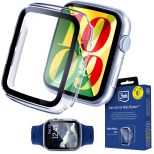 Etui ze szkłem hartowanym na Apple Watch 40mm - seria 4/5/6/SE (gen 1/2/3) - 3mk Satin Armor WatchCase+™ Clear