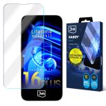 Superwytrzymała folia na Apple iPhone 16 Plus - 3mk HARDY® Tectra™ (dożywotnia gwarancja)