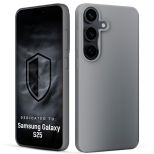 Etui silikonowe na Samsung Galaxy S25 - 3mk HARDY® Mellow Case™ Gray