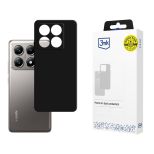 Etui silikonowe na Xiaomi 14T Pro - 3mk HARDY® Mellow Case™ Black