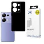 Etui silikonowe na Redmi Note 13 Pro 4G - 3mk HARDY® Mellow Case™ Black