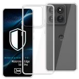 Przezroczyste etui na Motorola Edge 50 Pro - 3mk HARDY® Vision Case™