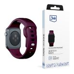 Pasek na Apple Watch 38/40/41/42 mm Mulberry (small) - 3mk Silicone Watch Strap