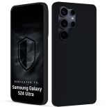 Etui silikonowe na Samsung Galaxy S24 Ultra - 3mk HARDY® Mellow Case™ Black