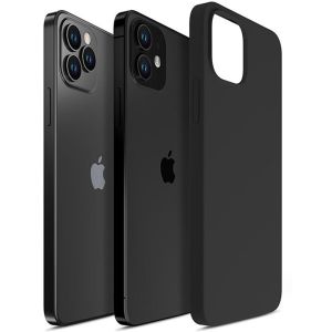 Etui silikonowe na Apple iPhone 12 - 3mk HARDY® Mellow Case™ Black