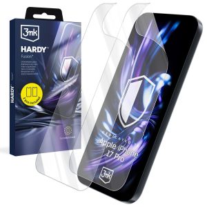 2x Szkło hybrydowe na Apple iPhone 17 Pro - 3mk HARDY® Fusion™