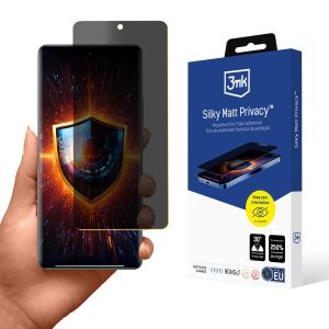Folia prywatyzująca na Realme GT 6 - 3mk Silky Matt Privacy