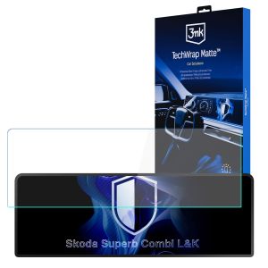 Matowa folia ochronna na ekran zegarów do Skoda Superb Combi L&K - 3mk TechWrap Matte Cluster™