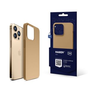 Etui na Apple iPhone 14 Pro - 3mk Hardy Silicone MagCase Gold