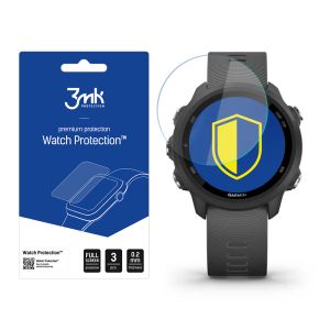 Szkło ochronne na ekran smartwatcha Garmin Forerunner 245 - 3mk Watch Protection