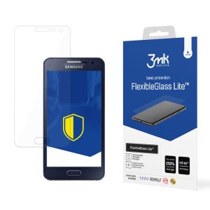 Niepękające szkło hybrydowe na Samsung Galaxy A3 A300FU - 3mk FlexibleGlass Lite