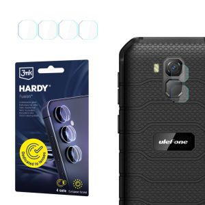 Szkło na obiektyw aparatu do Ulefone Armor X7 Pro - 3mk HARDY® Fusion Lens Protection™