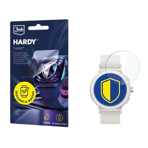 Szkło hybrydowe na smartwatch Realme Watch S5 - 3mk HARDY® Fusion Watch Protection™