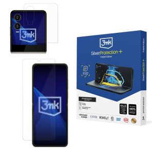 Antyuderzeniowa folia ochronna na Tecno Phantom V Flip2 - 3mk SilverProtection+ Folded Edition