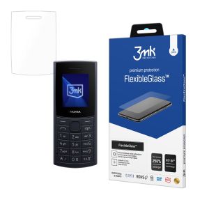Nietłukące szkło hybrydowe na Nokia 110 4G 2023 - 3mk FlexibleGlass