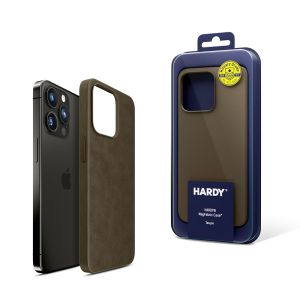 Etui na Apple iPhone 15 Pro - 3mk HARDY MagFabric Case Taupe