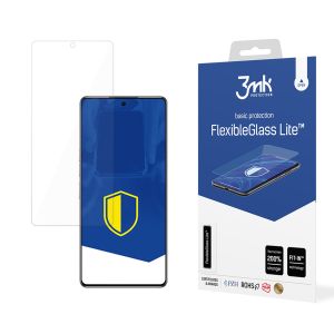 Niepękające szkło hybrydowe na Tecno Camon 30 Pro 5G - 3mk FlexibleGlass Lite