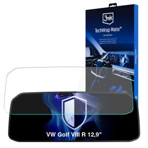Matowa folia ochronna na ekran zegarów do VW Golf VIII R 2024- 12,9" - 3mk TechWrap Matte Cluster™