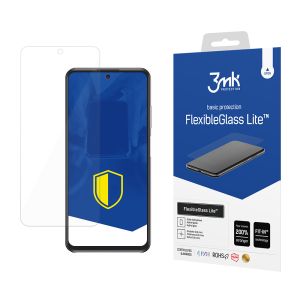 Niepękające szkło hybrydowe na ZTE S30 Pro 5G - 3mk FlexibleGlass Lite