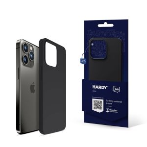 Etui na Apple iPhone 13 Pro Max - 3mk Hardy Silicone MagCase Graphite Gray-Black