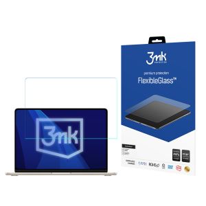 Nietłukące szkło hybrydowe na Apple MacBook Air 13,6" M2/M3/M4 - 3mk FlexibleGlass
