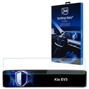 Matowa folia ochronna na ekran nawigacji do Kia EV3 2024- - 3mk TechWrap Matte™ Center Display