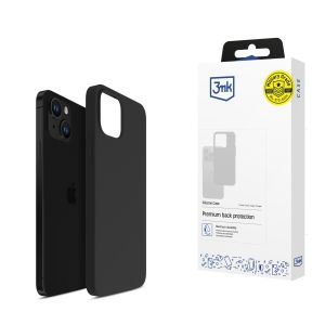 Etui na Apple iPhone 14 - 3mk Silicone Case Black