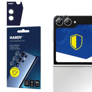 Szkło hartowane na obiektyw aparatu do Samsung Galaxy Z Flip 6 - HARDY Lens Protection Pro Black