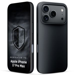 Etui silikonowe z MagSafe na Apple iPhone 17 Pro Max - 3mk HARDY® Mellow MagCase™ Black