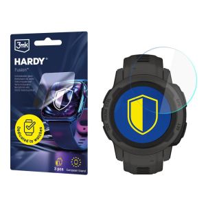 Szkło hybrydowe na smartwatch Garmin Instinct 2s - 3mk HARDY® Fusion Watch Protection™