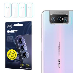 Szkło na obiektyw aparatu do Asus Zenfone 7 Pro - 3mk HARDY® Fusion Lens Protection™