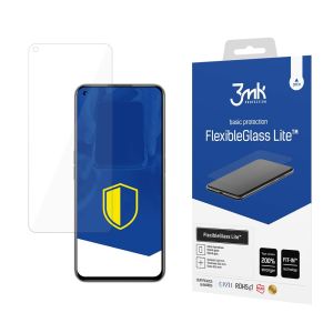 Niepękające szkło hybrydowe na Realme Q5 - 3mk FlexibleGlass Lite