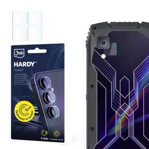Szkło na obiektyw aparatu do Cubot King Kong Mini 3 - 3mk HARDY® Fusion Lens Protection™