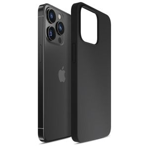 Etui silikonowe na Apple iPhone 13 Pro Max - 3mk HARDY® Mellow Case™ Black