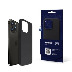 Etui na Apple iPhone 14 Pro - 3mk Hardy Silicone MagCase Graphite