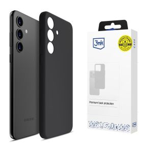 Etui silikonowe na Samsung Galaxy S24+ - 3mk HARDY® Mellow Case™ Black