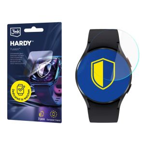Szkło hybrydowe na smartwatch Samsung Galaxy Watch 4 44mm - 3mk HARDY® Fusion Watch Protection™