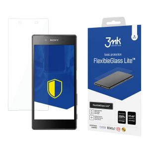 Niepękające szkło hybrydowe na Sony Sony Xperia Z5 - 3mk FlexibleGlass Lite