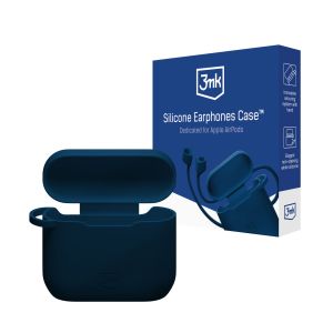 Etui na Apple AirPods 3rd gen. - 3mk Silicone AirPods Case Navy Blue