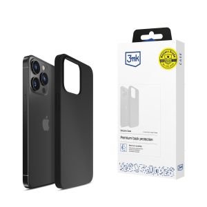 Etui na Apple iPhone 15 Pro Max - 3mk Silicone Case Black