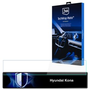 Matowa folia ochronna na ekran nawigacji do Hyundai Kona 2024- - 3mk TechWrap Matte™ Center Display