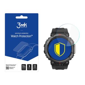 Szkło ochronne na ekran smartwatcha Amazfit T-Rex 2 - 3mk Watch Protection