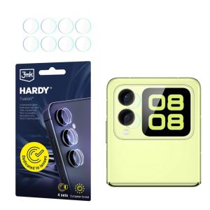 Szkło na obiektyw aparatu do Huawei Nova Flip (front) - 3mk HARDY® Fusion Lens Protection™