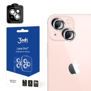 Szkło hartowane na obiektyw aparatu do Apple iPhone 13 Mini / iPhone 13 - 3mk Lens Protection Pro Silver