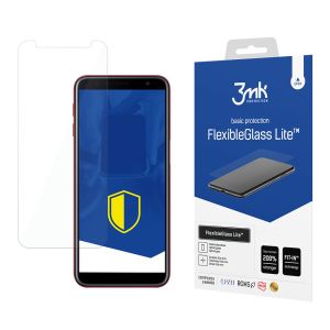 Niepękające szkło hybrydowe na Samsung Galaxy J6 Plus - 3mk FlexibleGlass Lite