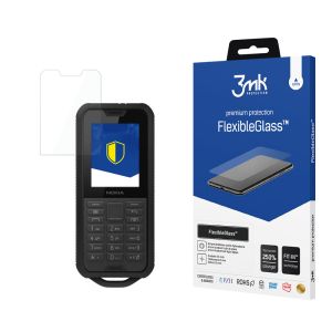 Nietłukące szkło hybrydowe na Nokia 800 Tough - 3mk FlexibleGlass